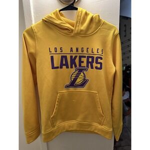 Outerstuff NBA Youth Los Angeles Lakers Primary Logo FLC Hoodie‎